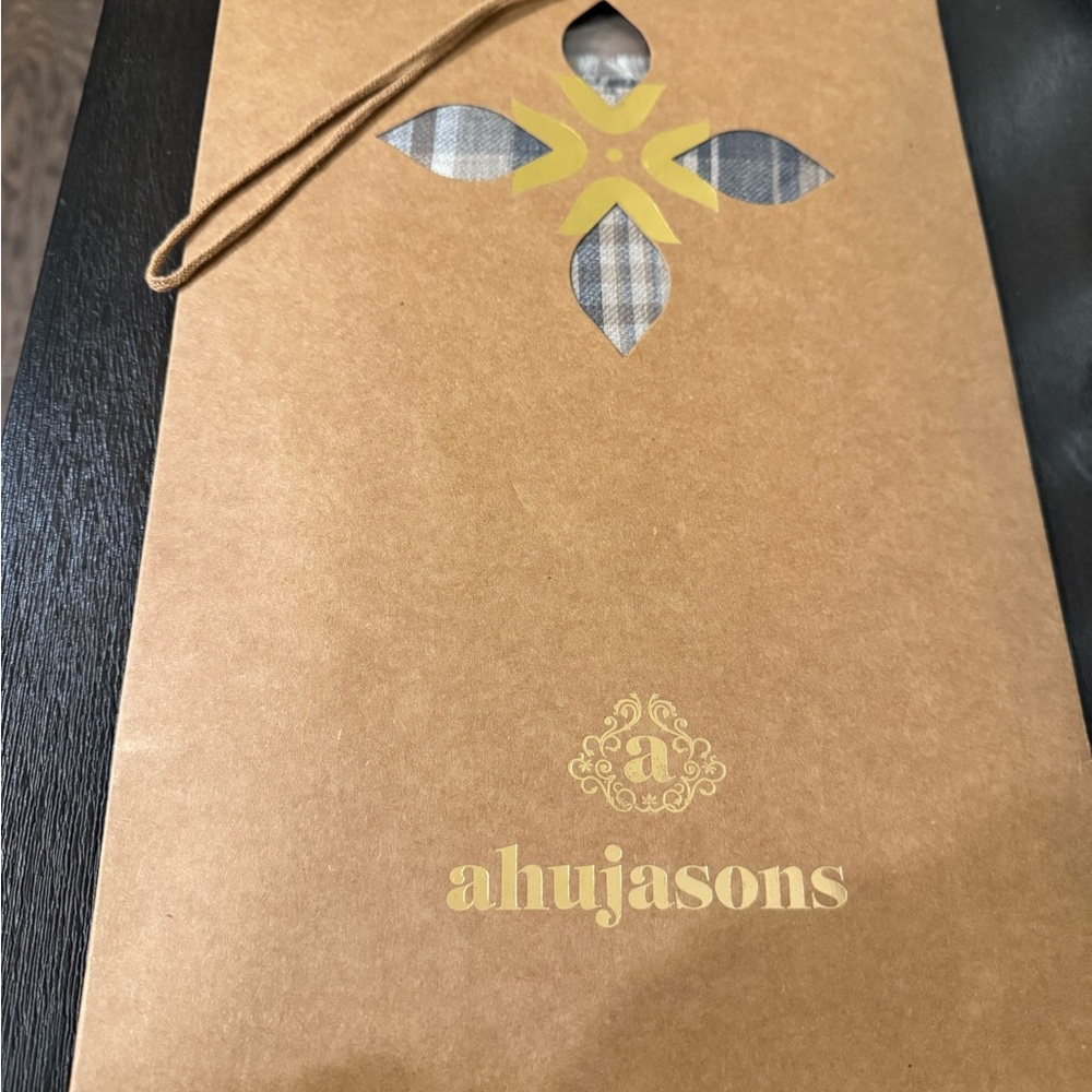 Ahujasons Scarf in Brown Gift Envelope